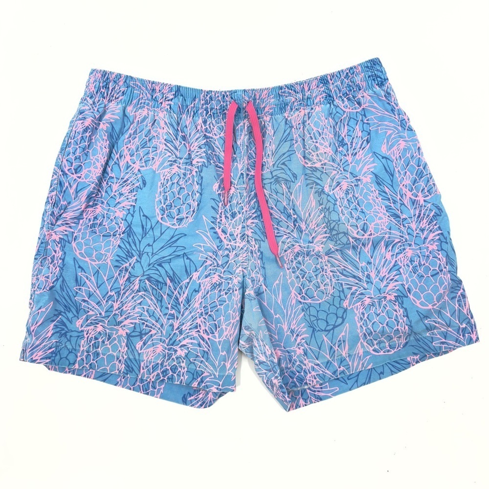 Chubbies Swim Shorts Mens XL Pineapple Colorful Trunks Tropical 5.5 Inch Inseam